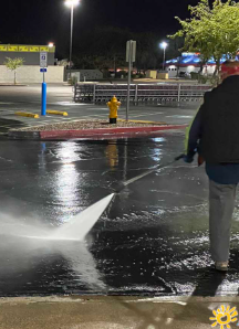 Power washing, Exterior cleaning